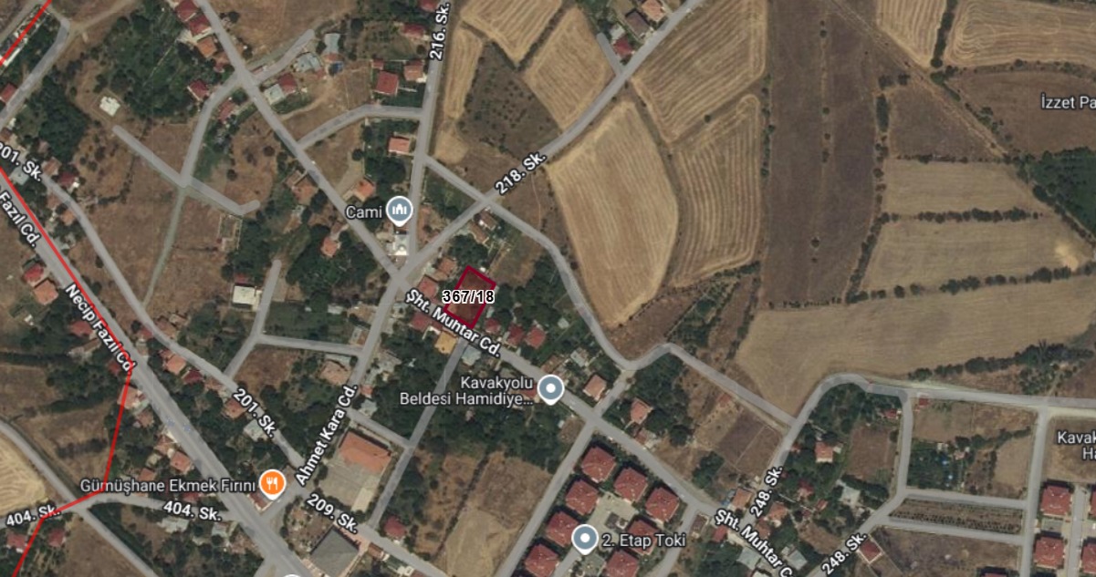 MABEL'DEN KAVAKYOLU'NDA SATILIK İMARLI 1000 M2 ARSA